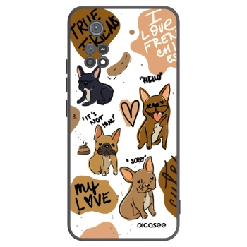 Picasee silikonski črni ovitek za Xiaomi Poco M4 Pro - Frenchies