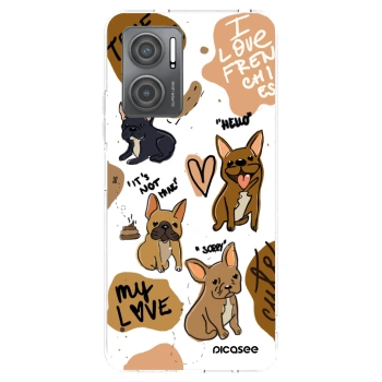 Picasee silikonski prozorni ovitek za Xiaomi Redmi 10 5G - Frenchies