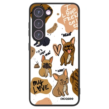 Picasee ULTIMATE CASE za Samsung Galaxy S23 5G - Frenchies