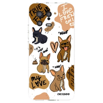 Picasee silikonski prozorni ovitek za Xiaomi 13 - Frenchies