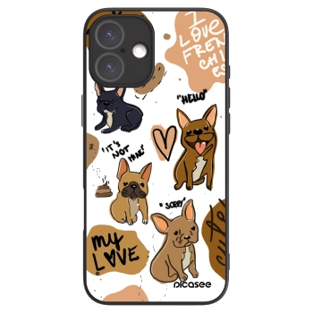 Picasee ULTIMATE CASE MagSafe za Apple iPhone 16 Plus - Frenchies