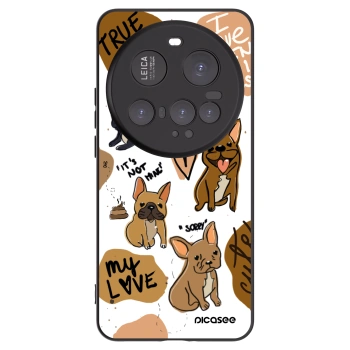 Picasee silikonski črni ovitek za Xiaomi 15 Ultra - Frenchies