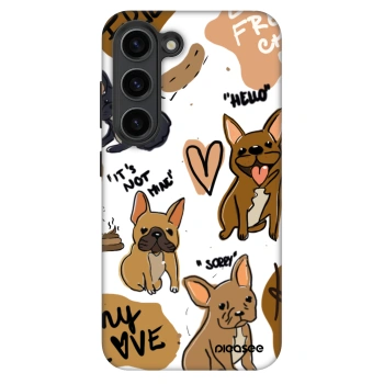 Picasee Fashion Case za Samsung Galaxy S23+ 5G - Frenchies