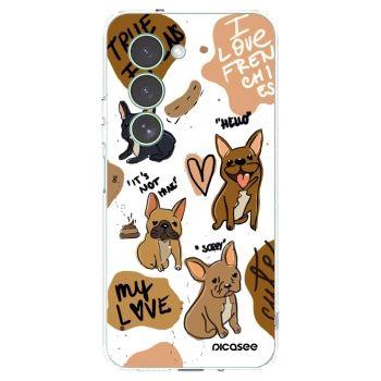 Picasee silikonski prozorni ovitek za Xiaomi Redmi 15 5G - Frenchies