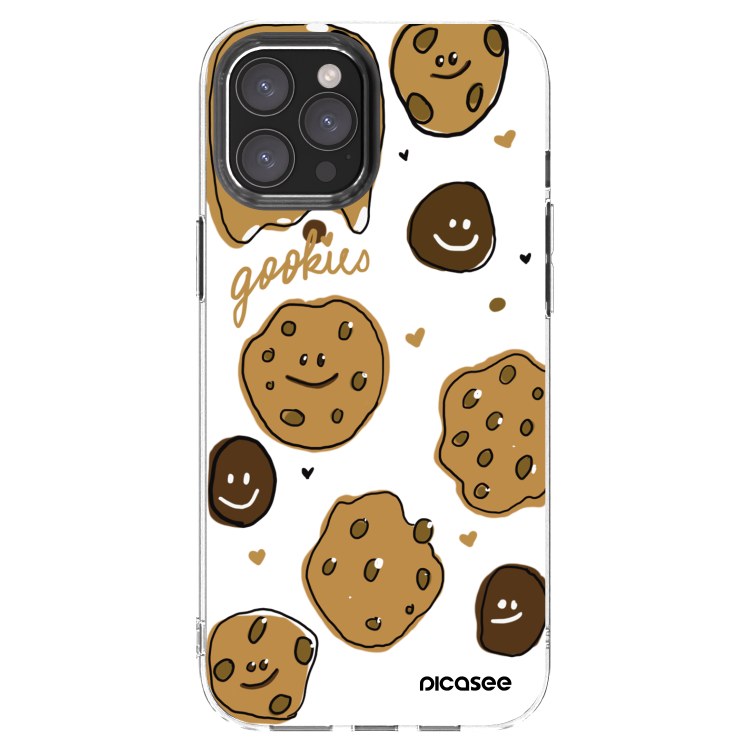 Picasee silikonski prozorni ovitek za Apple iPhone 12 Pro Max - Gookies