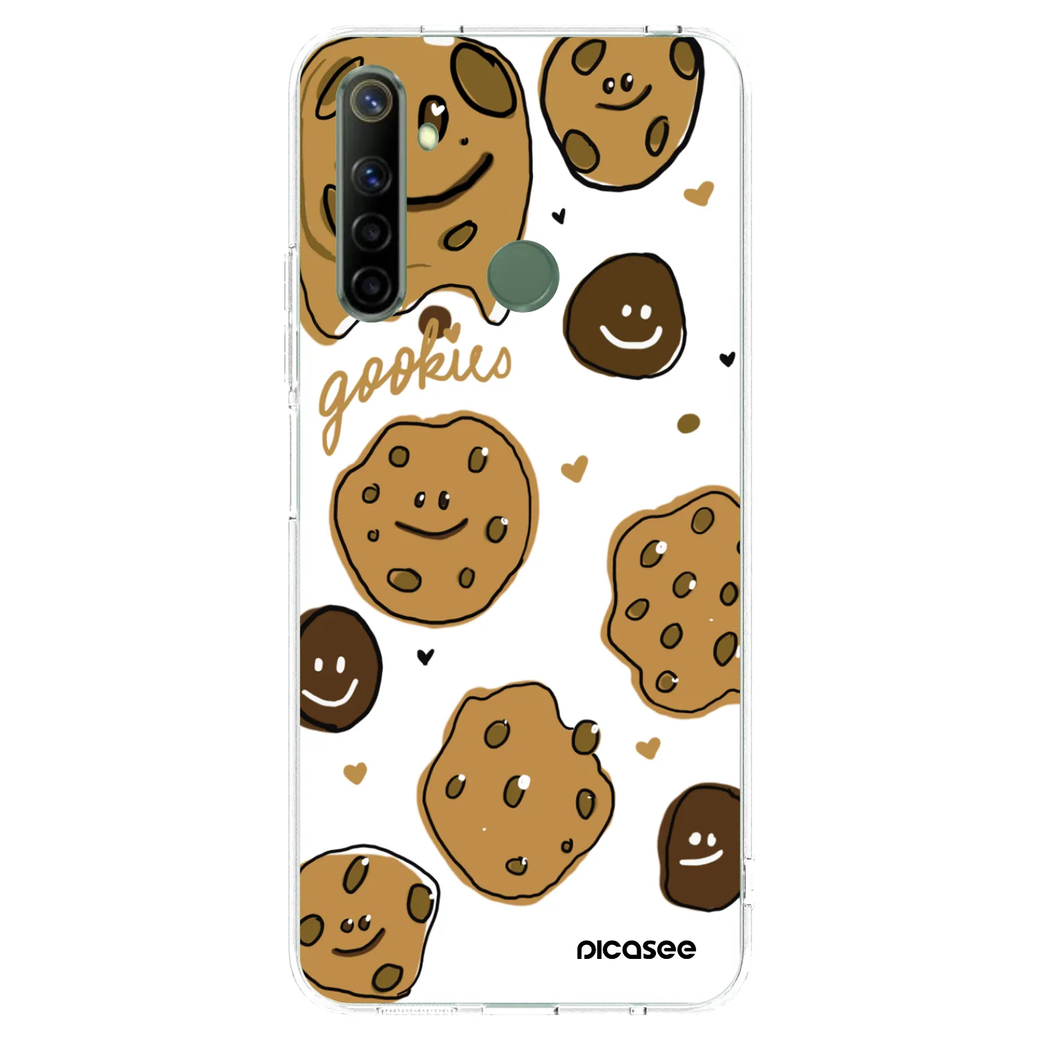 Picasee silikonski prozorni ovitek za Realme 6i - Gookies