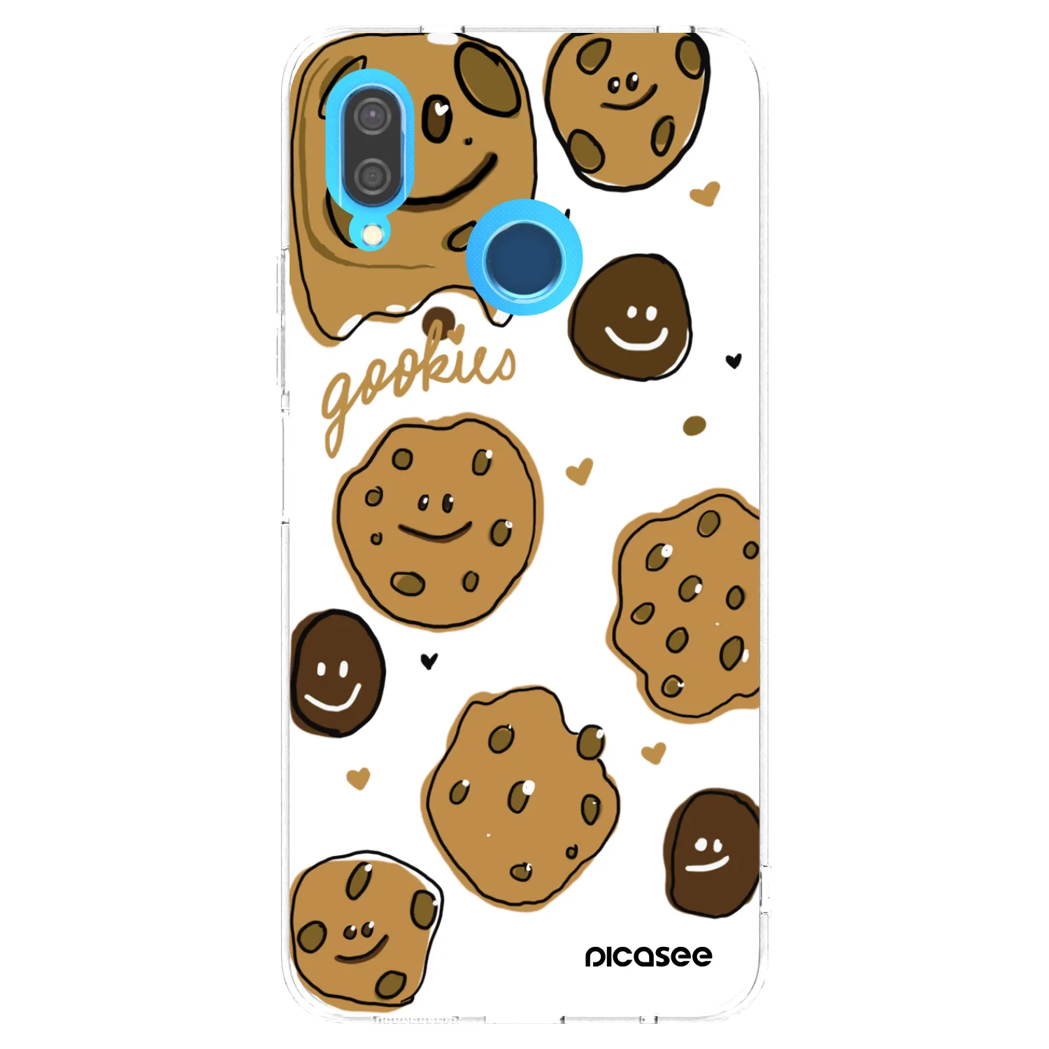 Picasee silikonski prozorni ovitek za Huawei P20 Lite - Gookies