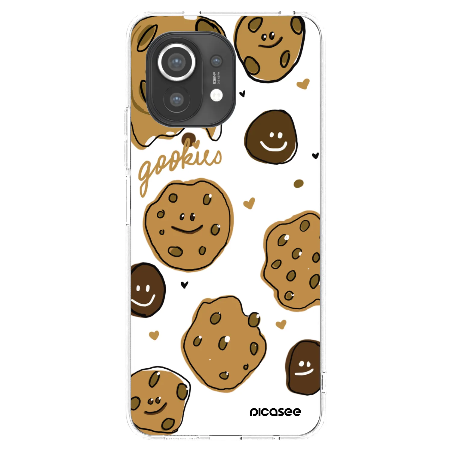 Picasee silikonski prozorni ovitek za Xiaomi Mi 11 - Gookies