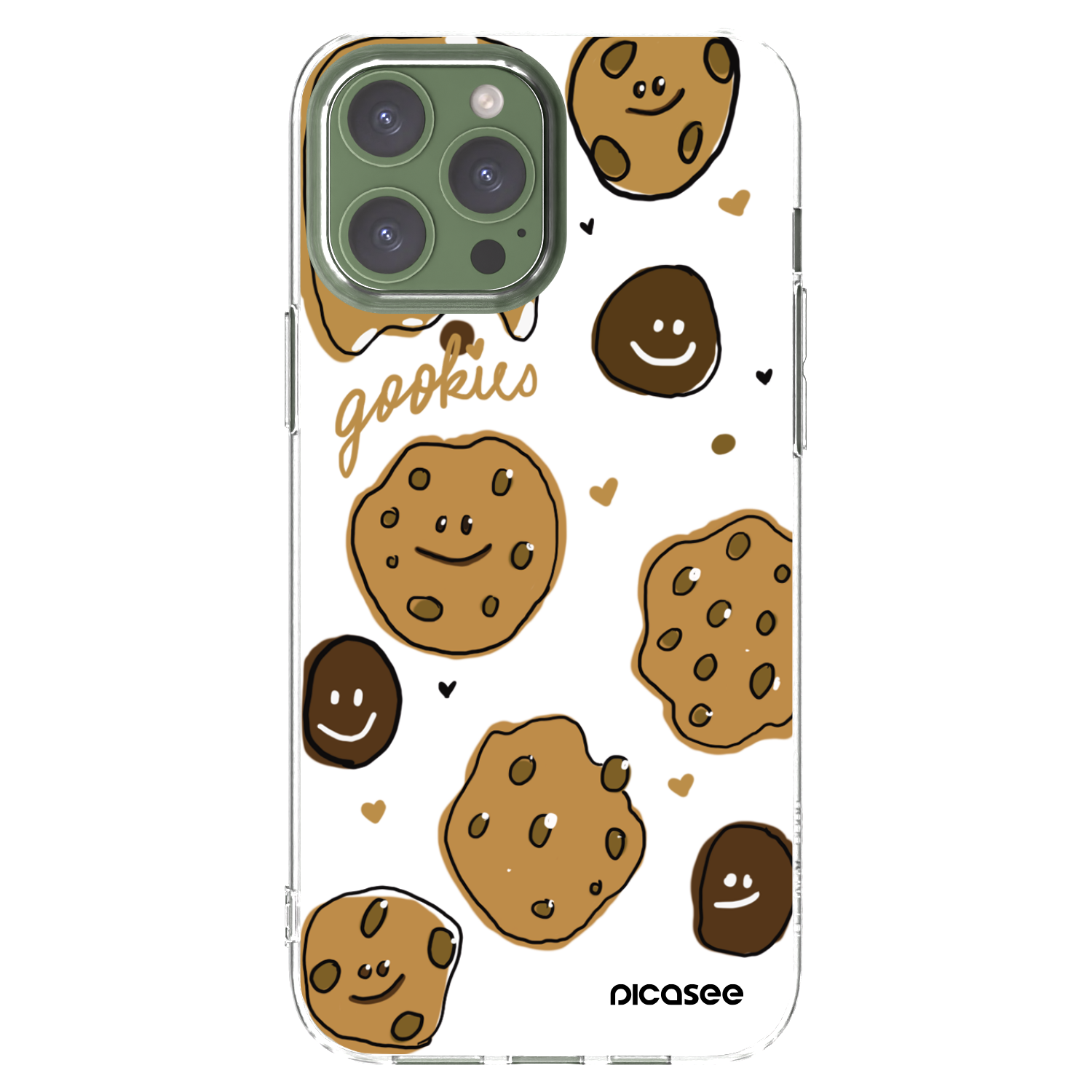 Picasee silikonski prozorni ovitek za Apple iPhone 13 Pro Max - Gookies
