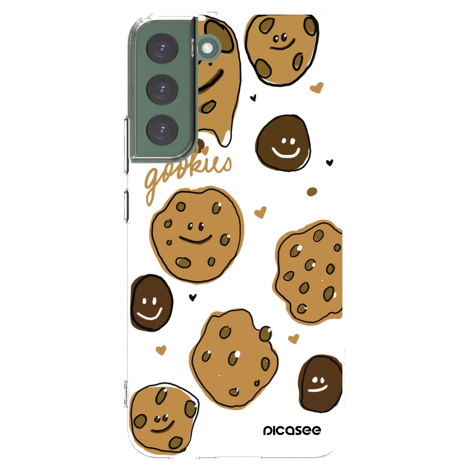 Picasee silikonski prozorni ovitek za Samsung Galaxy S22+ 5G - Gookies