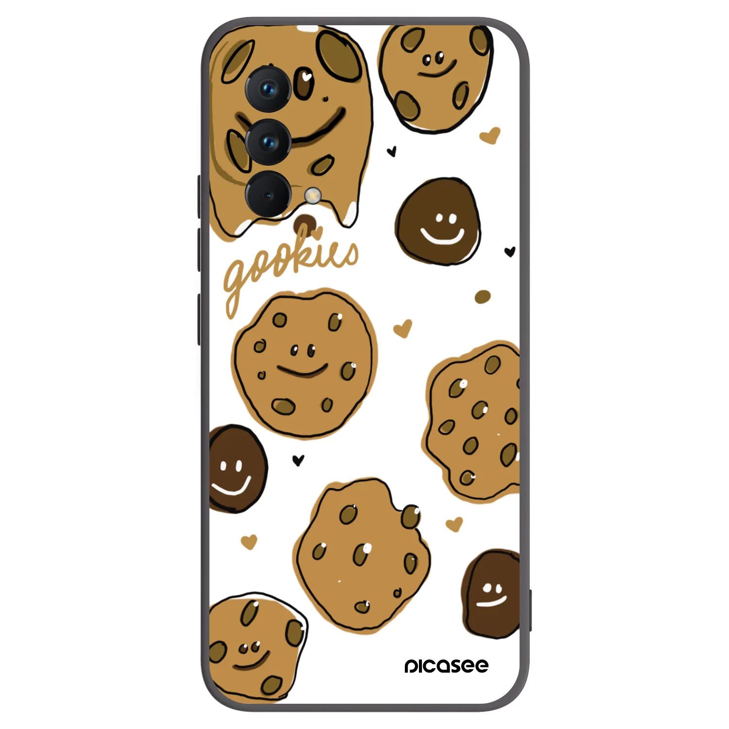 Picasee silikonski črni ovitek za Realme GT Master Edition 5G - Gookies