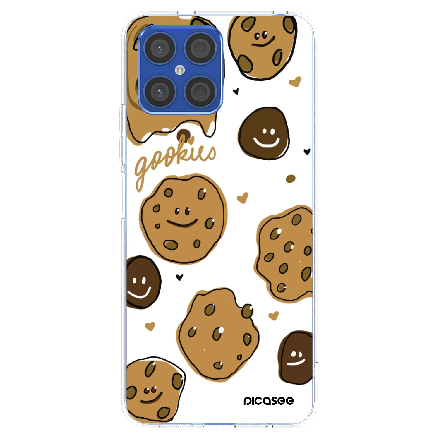Picasee silikonski prozorni ovitek za Honor X8 4G - Gookies