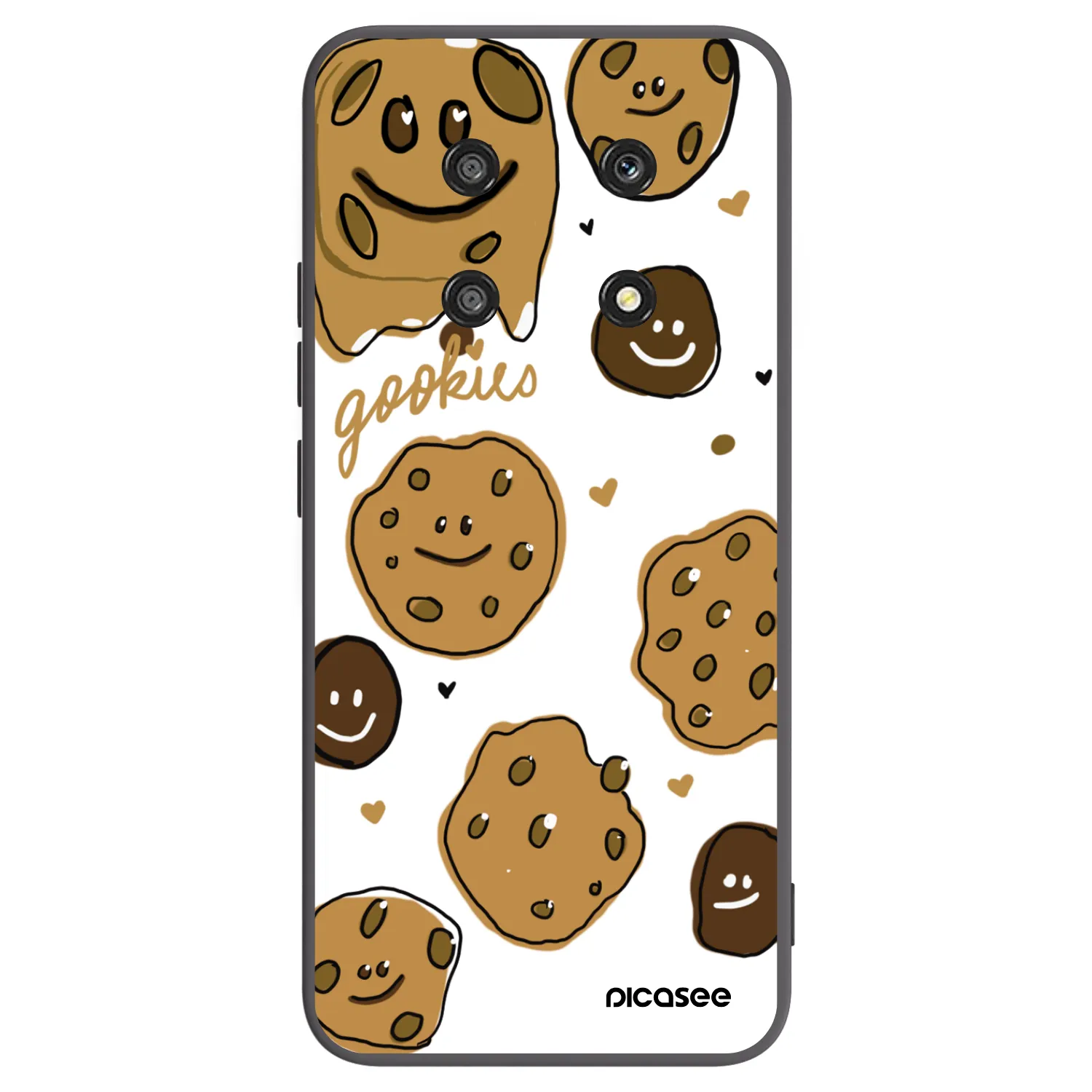 Picasee silikonski črni ovitek za Honor Magic4 Lite 5G - Gookies