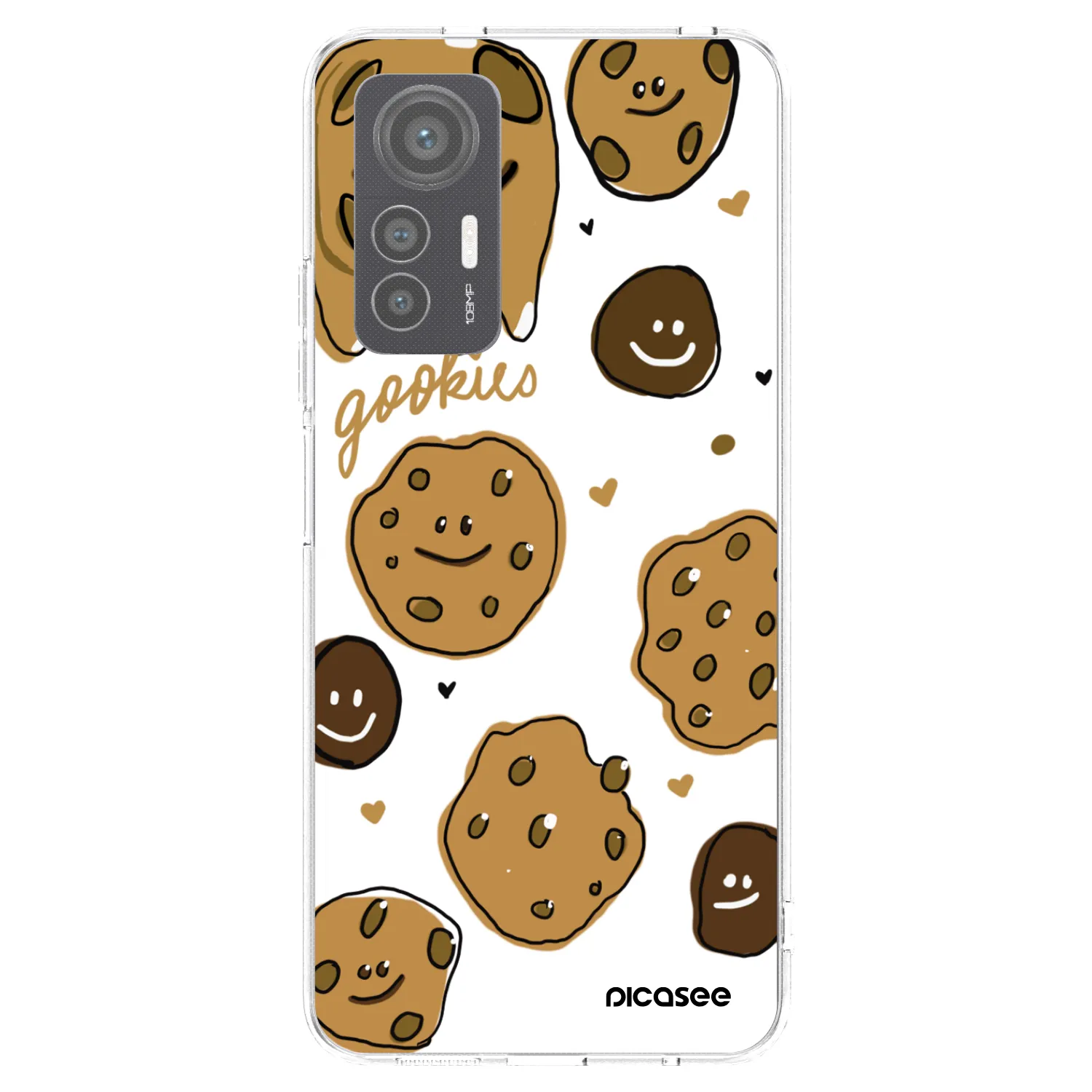 Picasee silikonski prozorni ovitek za Xiaomi 12 Lite - Gookies