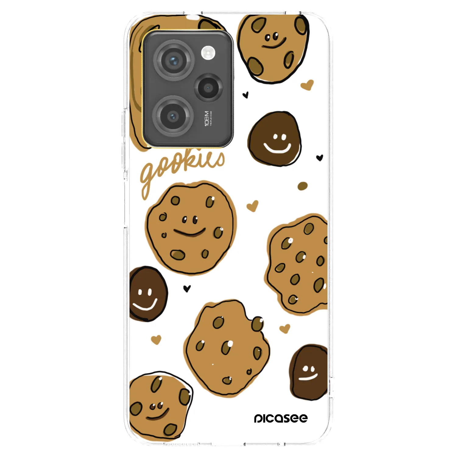 Picasee silikonski črni ovitek za Xiaomi Poco X5 Pro - Gookies