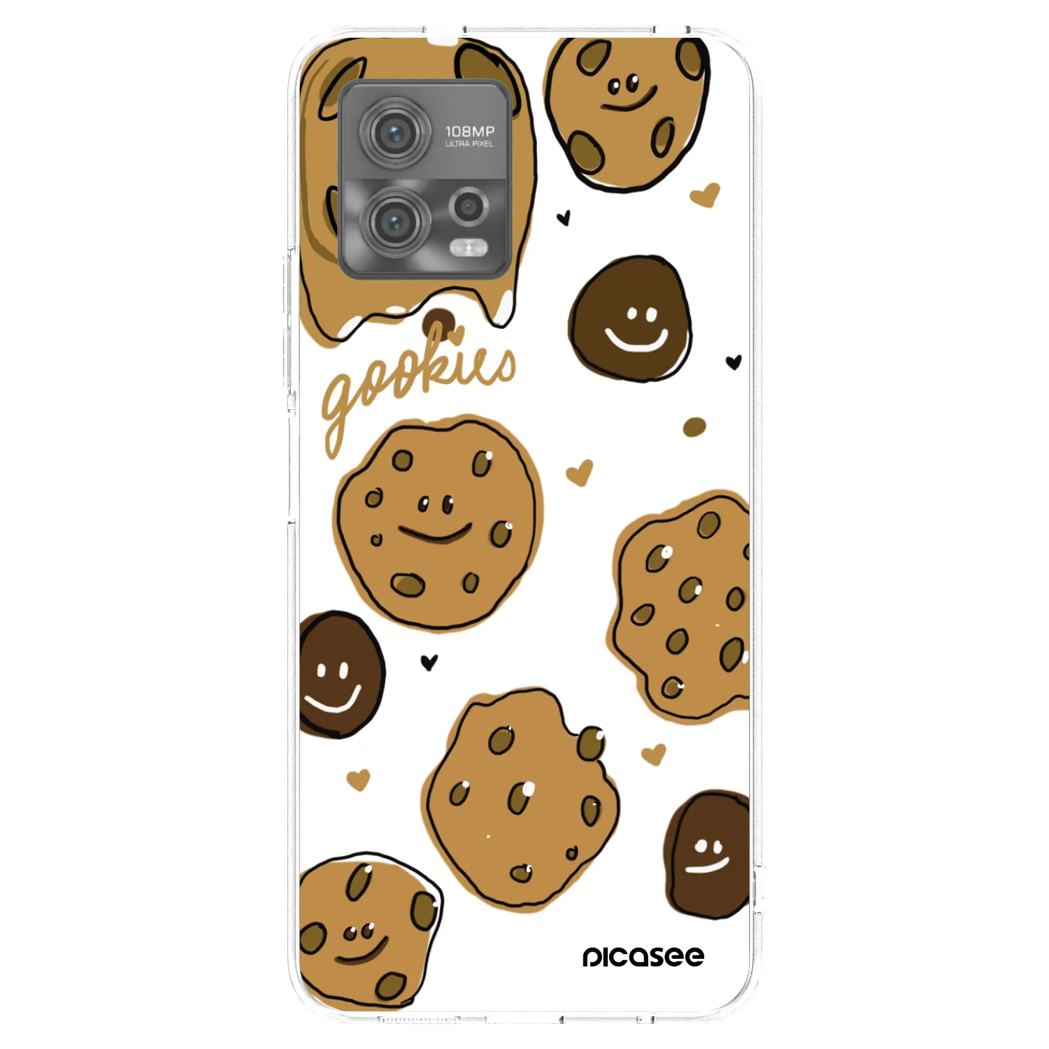 Picasee silikonski prozorni ovitek za Motorola Moto G72 - Gookies