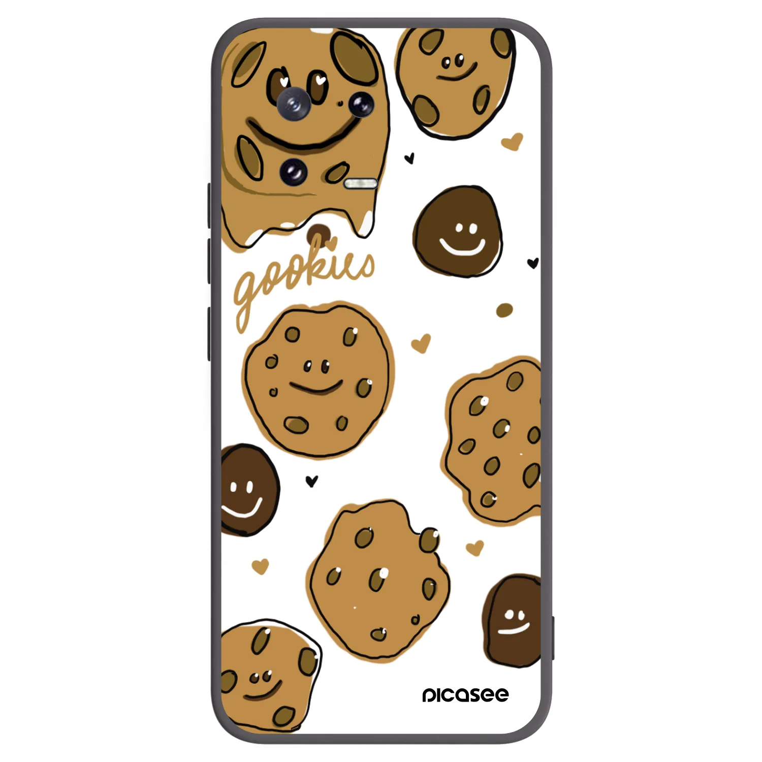 Picasee silikonski črni ovitek za Xiaomi 13 Pro - Gookies