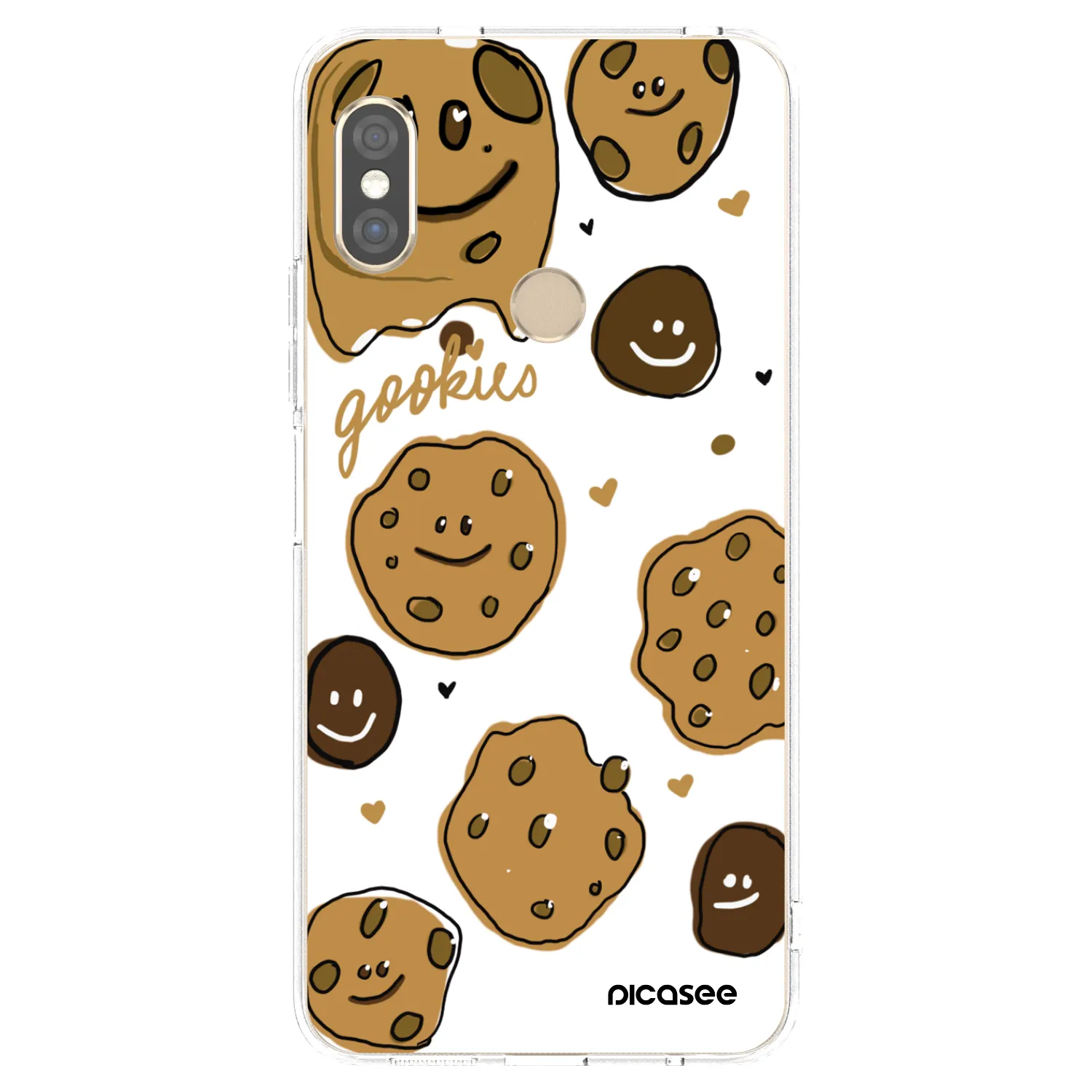 Picasee silikonski prozorni ovitek za Xiaomi Redmi Note 5 Global - Gookies