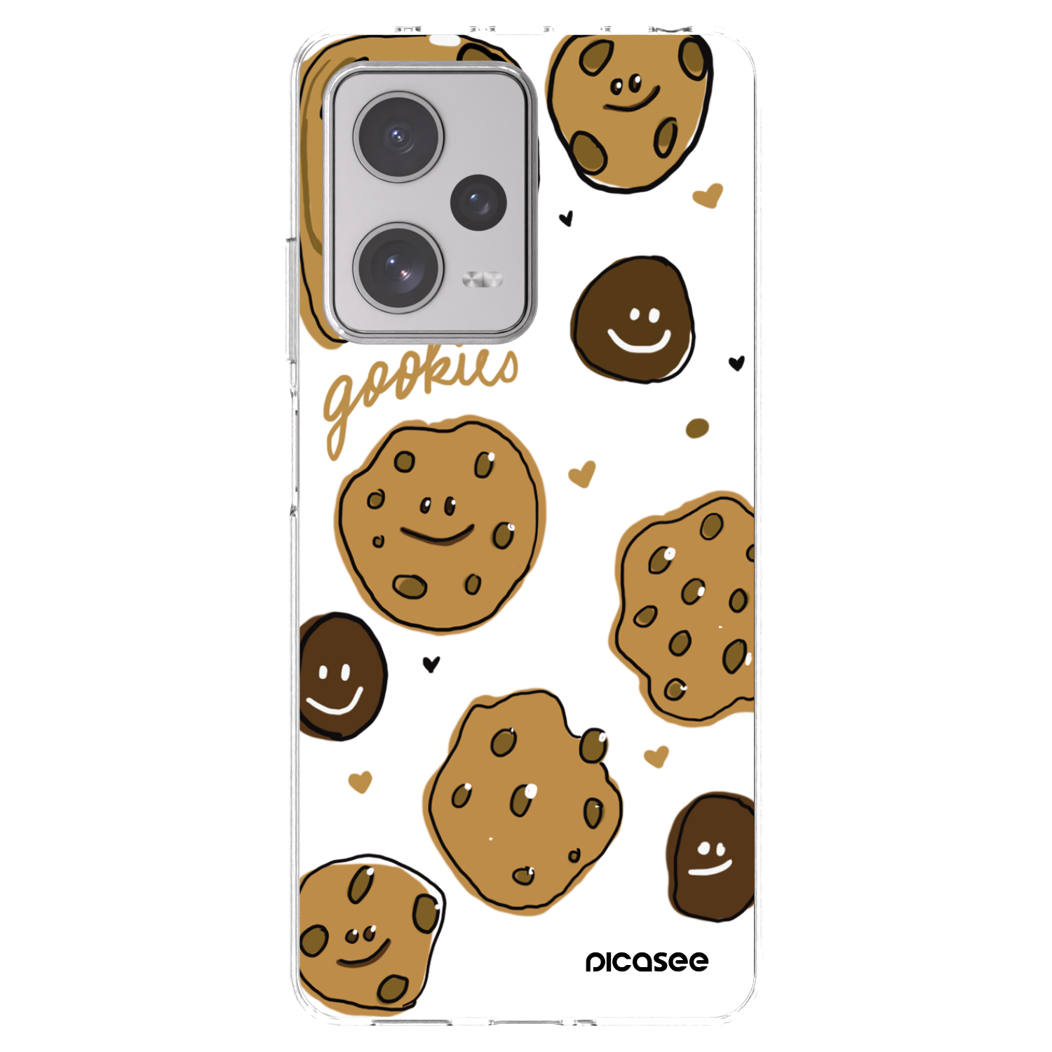 Picasee silikonski prozorni ovitek za Xiaomi Redmi Note 12 Pro+ 5G - Gookies