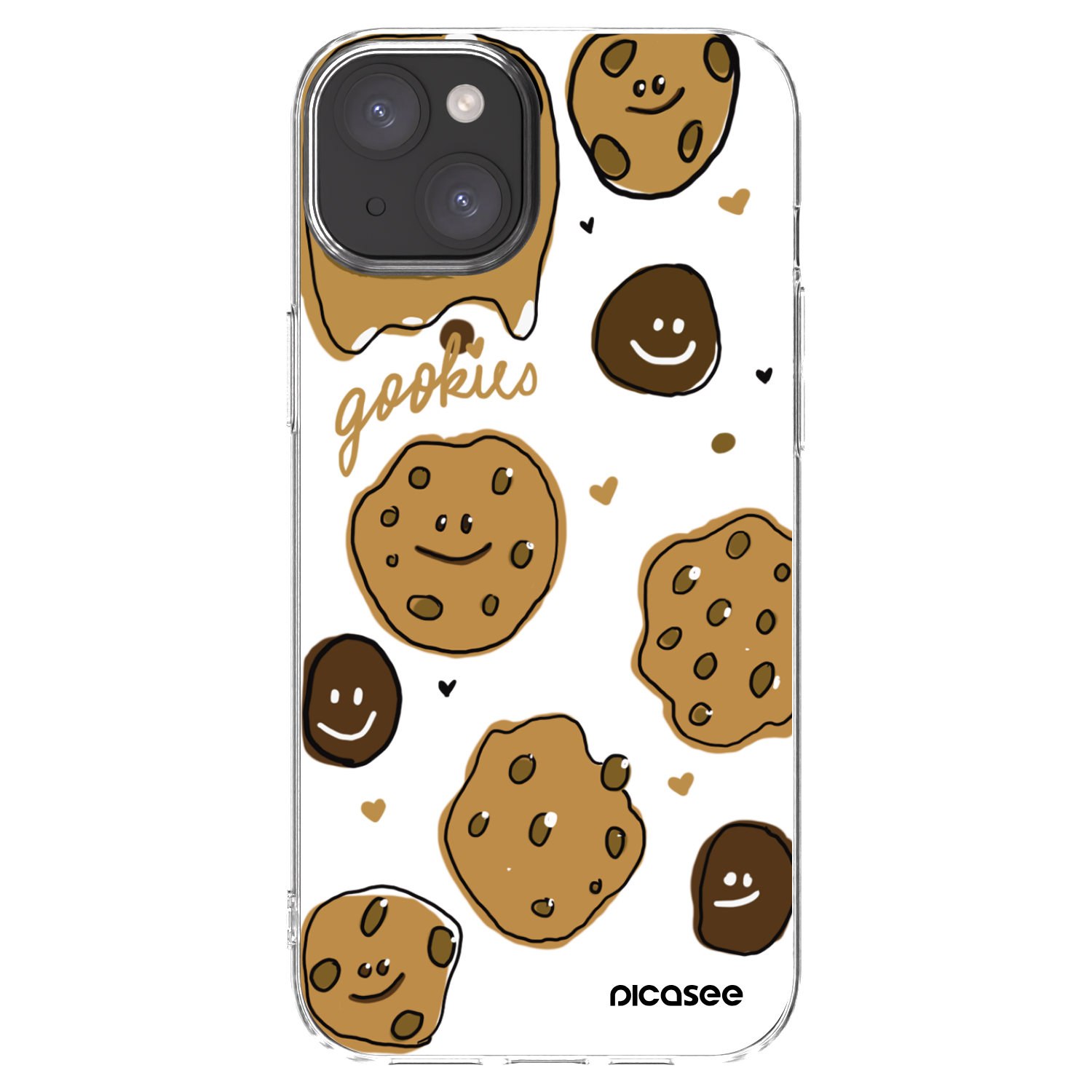Picasee silikonski prozorni ovitek za Apple iPhone 15 Plus - Gookies