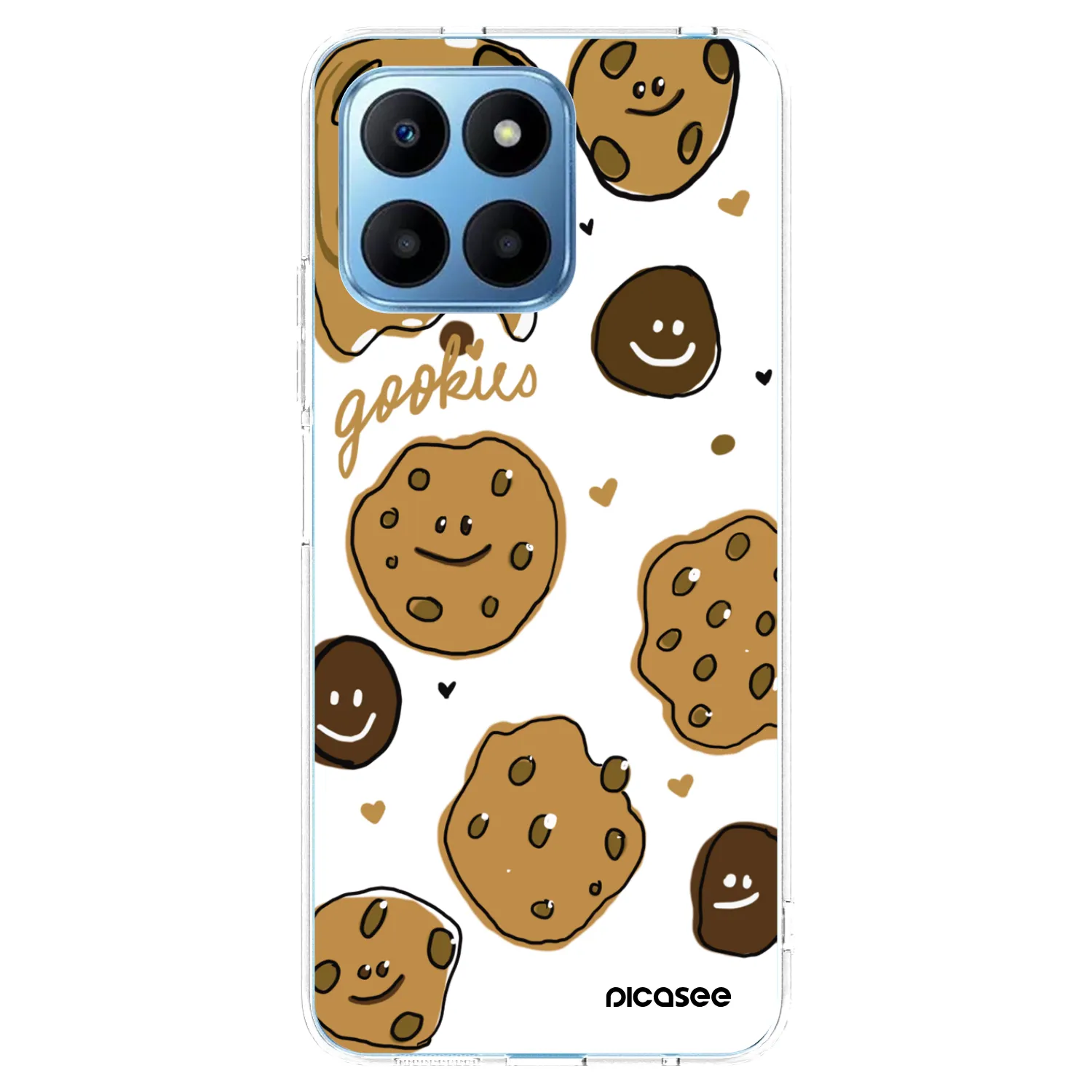 Picasee silikonski prozorni ovitek za Honor 70 Lite - Gookies