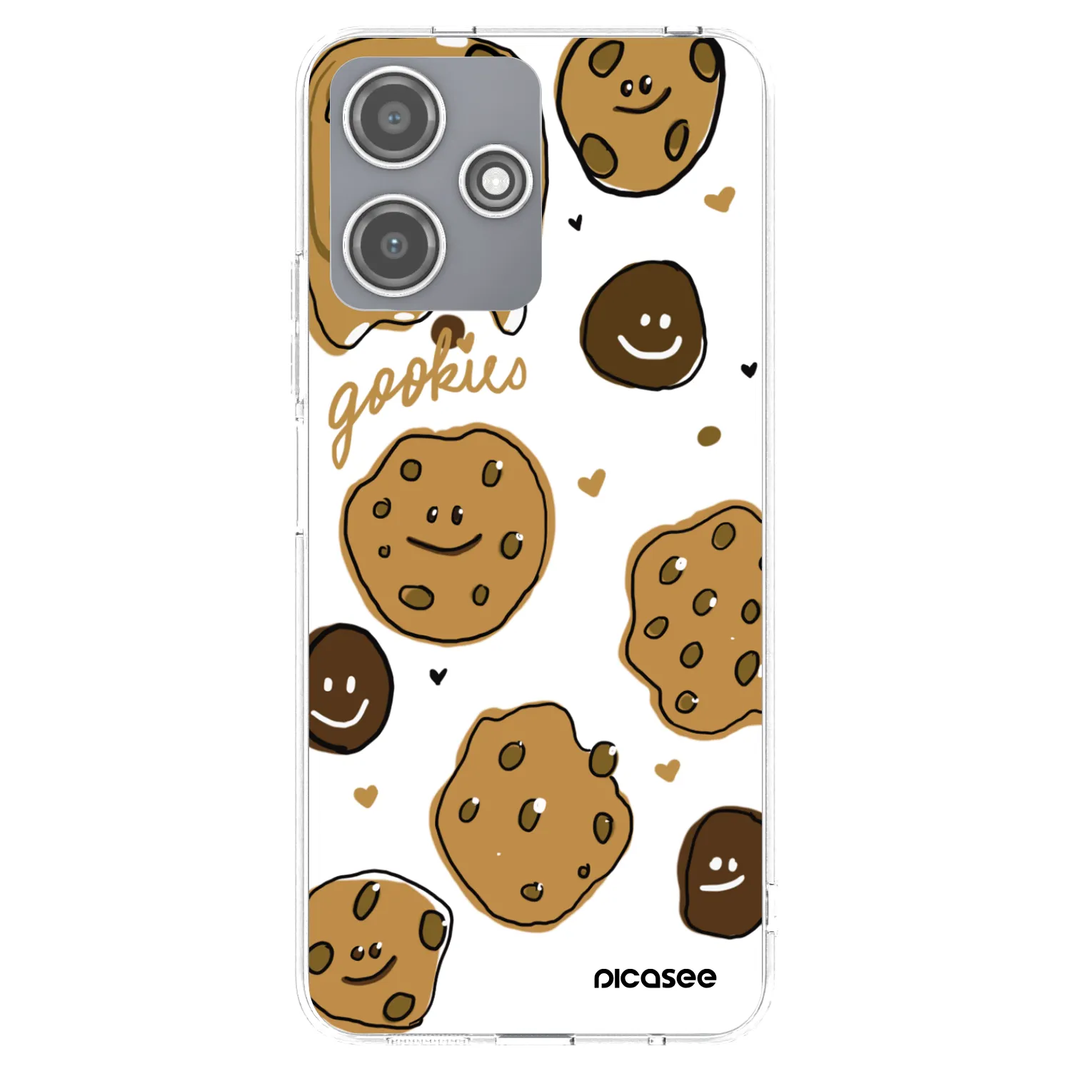 Picasee silikonski prozorni ovitek za Xiaomi Redmi 12 5G - Gookies