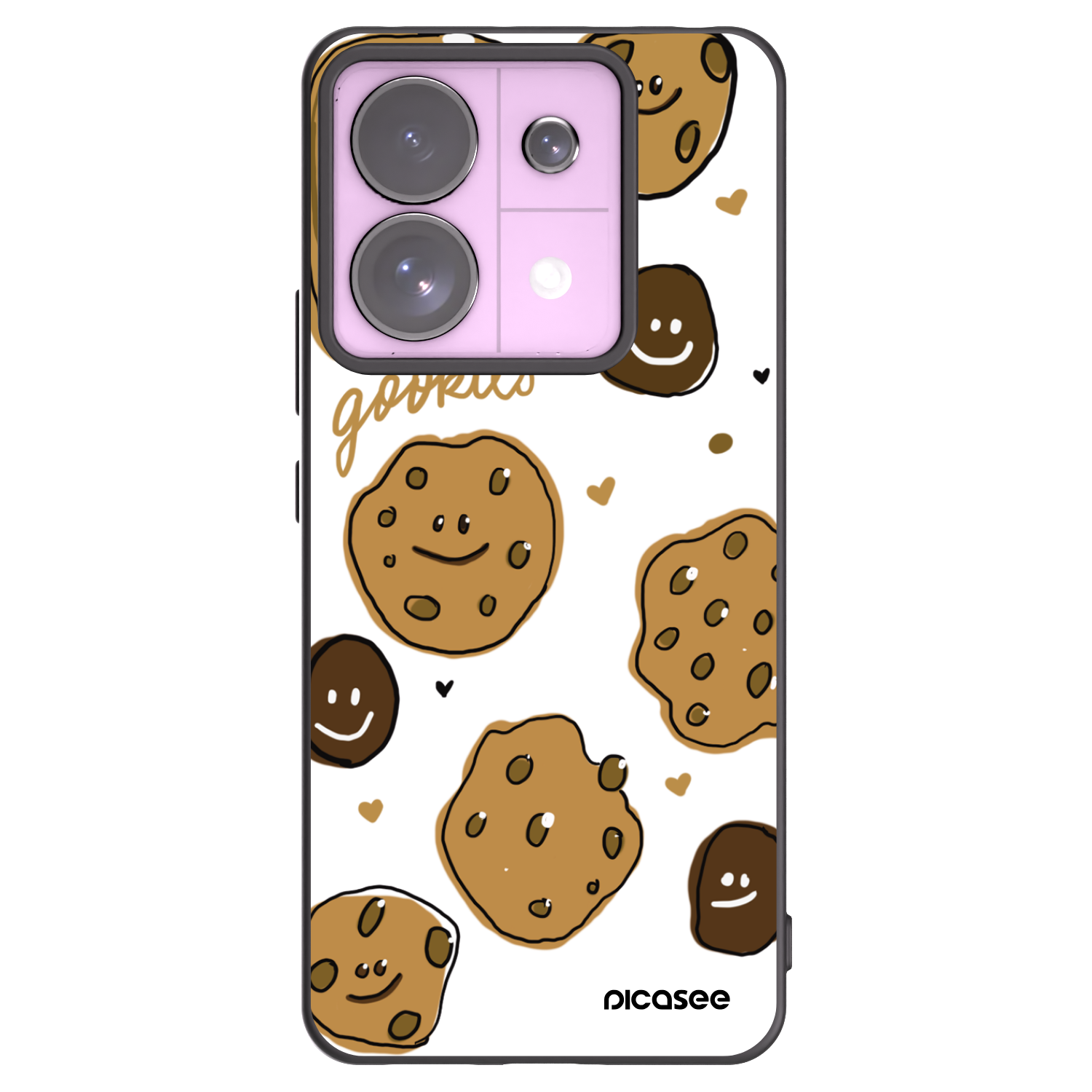 Picasee silikonski črni ovitek za Xiaomi Redmi Note 13 Pro 5G - Gookies