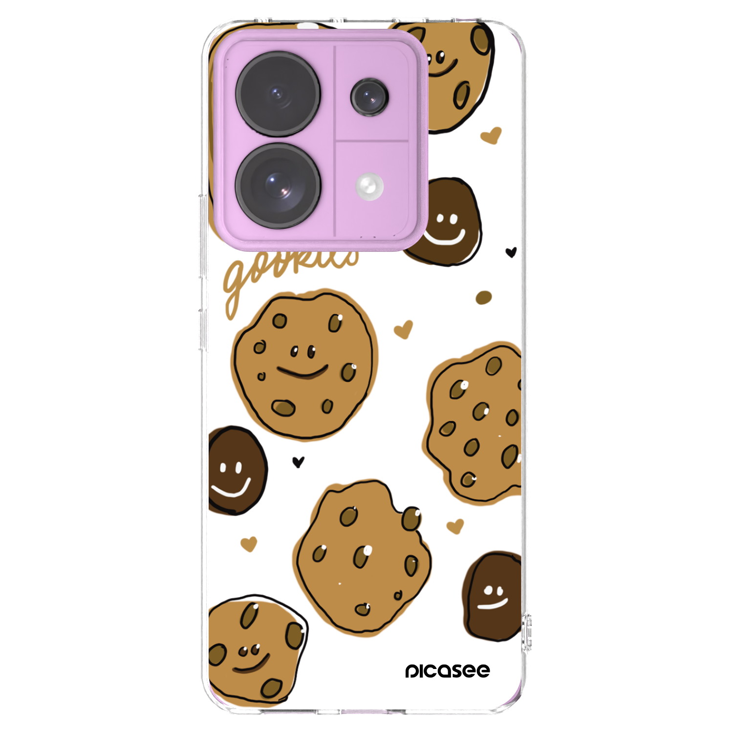 Picasee silikonski prozorni ovitek za Xiaomi Redmi Note 13 Pro 5G - Gookies
