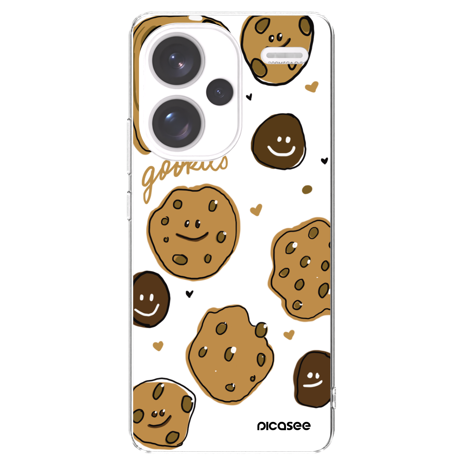 Picasee silikonski prozorni ovitek za Xiaomi Redmi Note 13 Pro+ 5G - Gookies