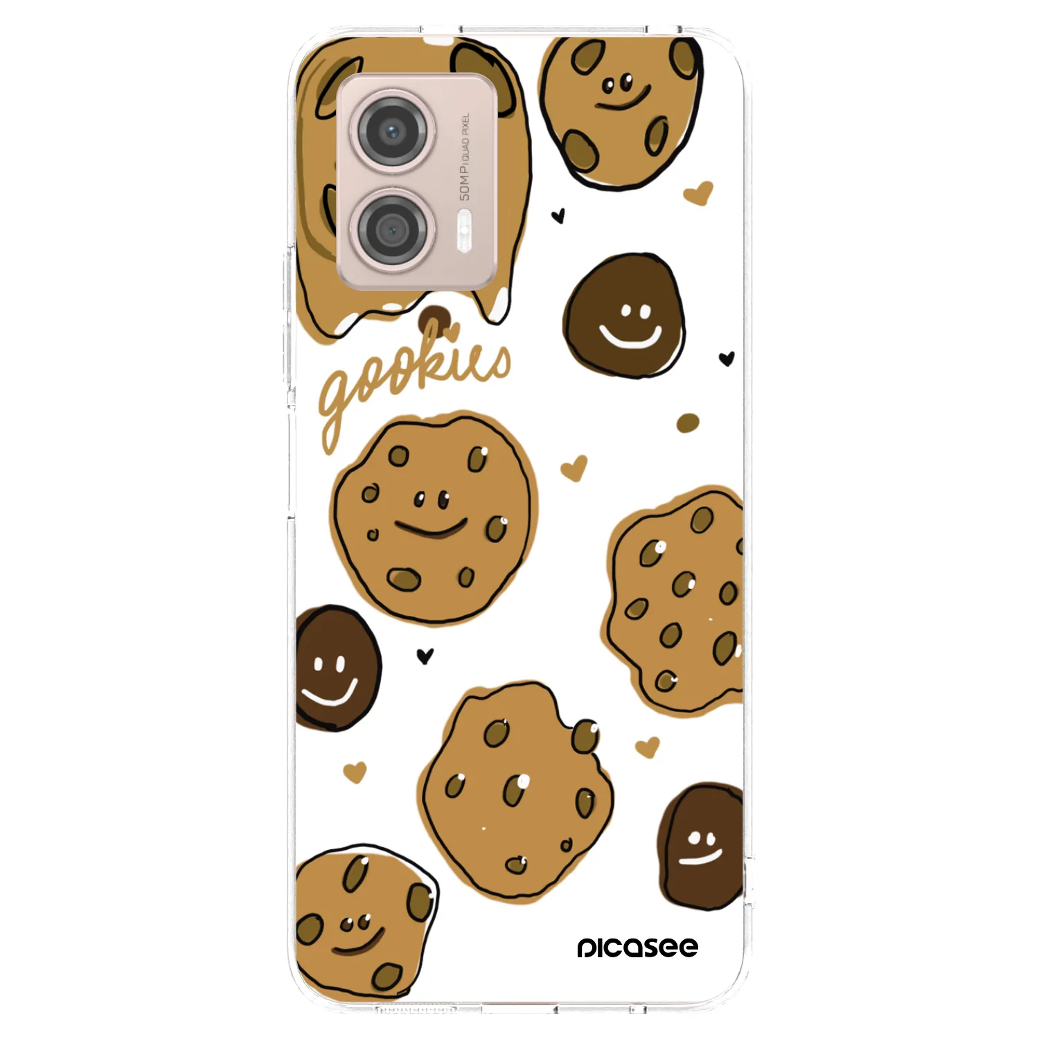Picasee silikonski prozorni ovitek za Motorola Moto G53 5G - Gookies