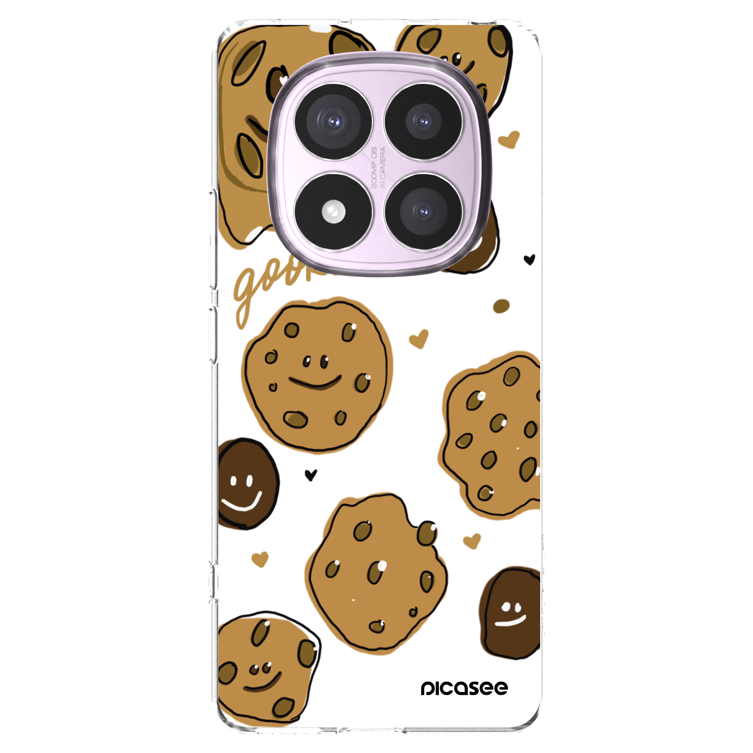 Picasee silikonski prozorni ovitek za Xiaomi Redmi Note 14 Pro 4G - Gookies