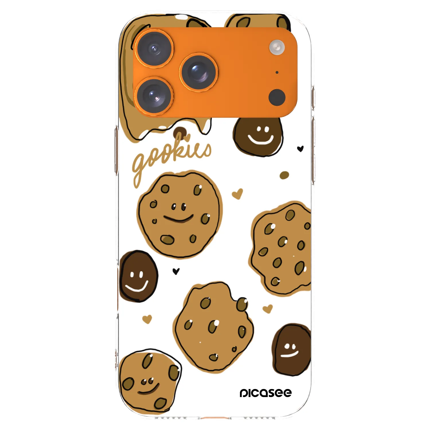 Picasee silikonski prozorni ovitek za Apple iPhone 17 Pro Max - Gookies