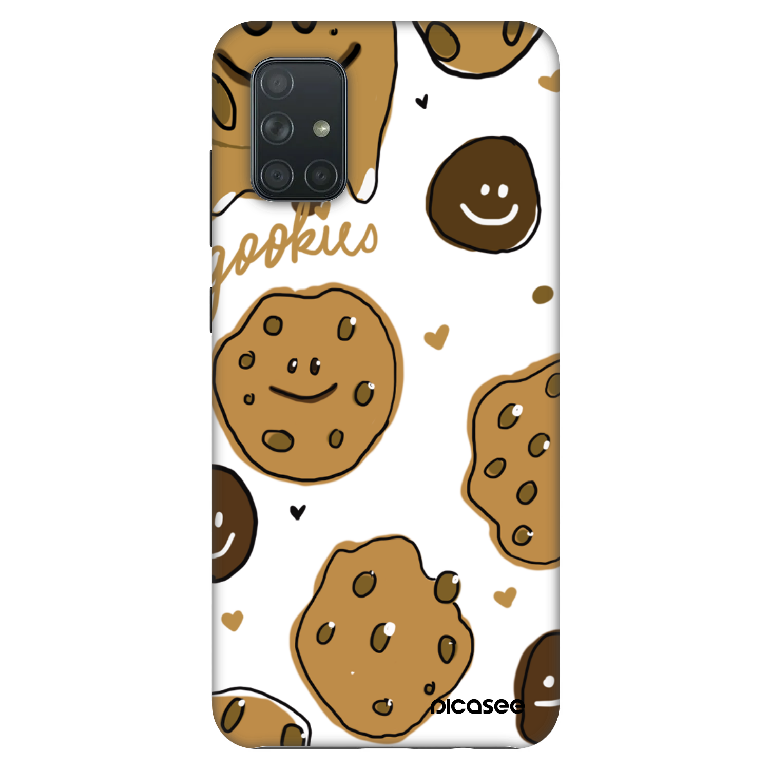 Picasee Fashion Case za Samsung Galaxy A71 A715F - Gookies