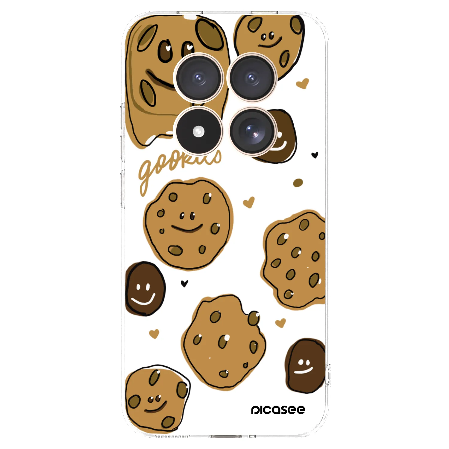 Picasee silikonski prozorni ovitek za Xiaomi Redmi Note 15 Pro 4G - Gookies