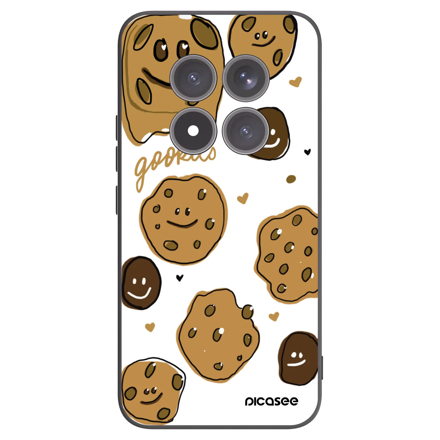 Picasee silikonski črni ovitek za Xiaomi Redmi Note 15 Pro+ - Gookies