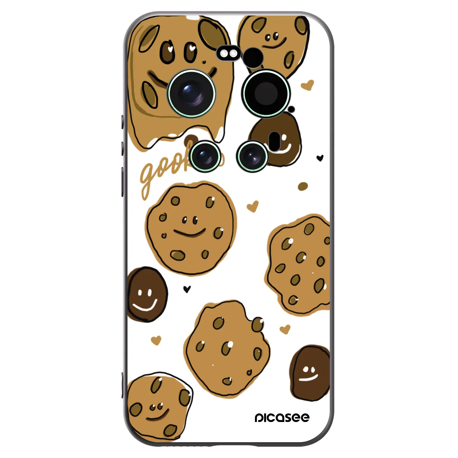 Picasee silikonski črni ovitek za Xiaomi 17 Ultra - Gookies