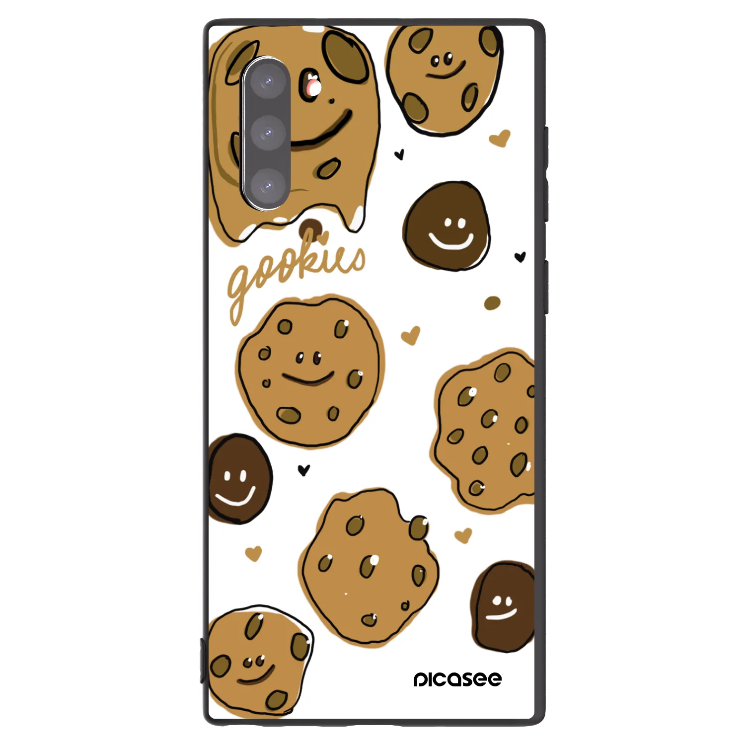 Picasee silikonski črni ovitek za Samsung Galaxy Note 10 N970F - Gookies