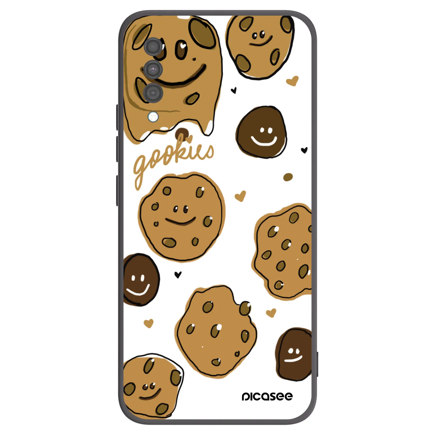 Picasee silikonski črni ovitek za Samsung Galaxy A30s A307F - Gookies