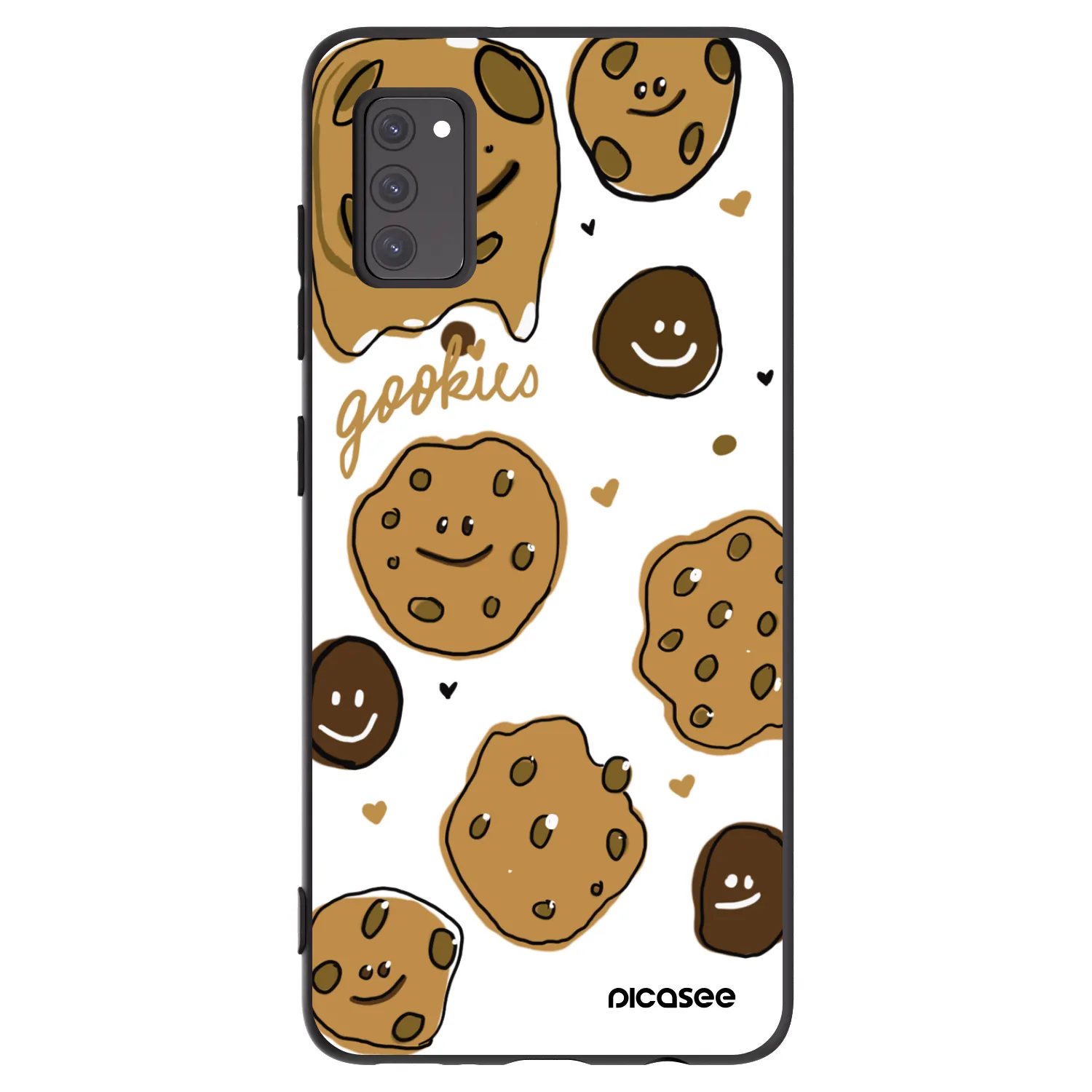 Picasee silikonski črni ovitek za Samsung Galaxy A41 A415F - Gookies