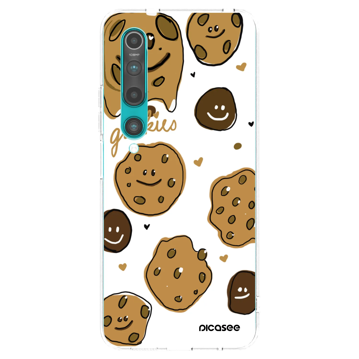 Picasee silikonski prozorni ovitek za Xiaomi Mi 10 - Gookies