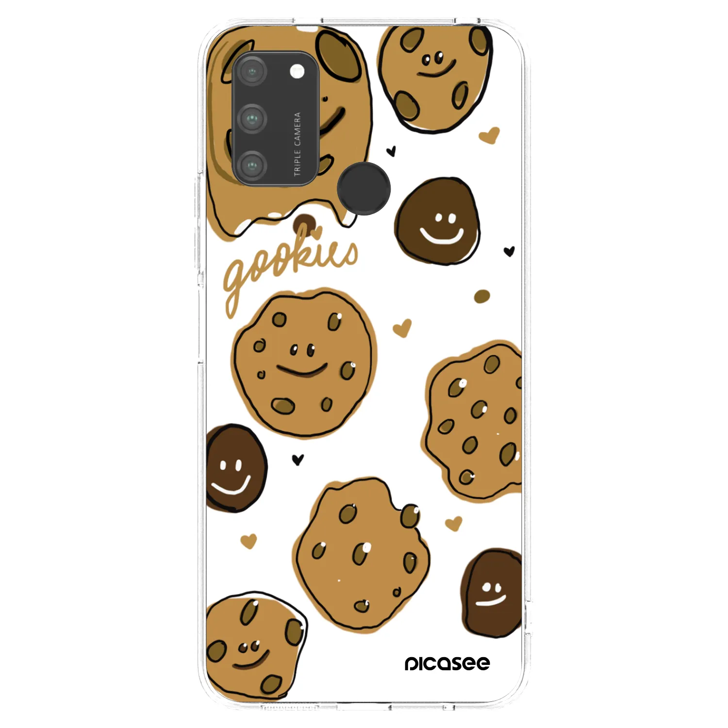 Picasee silikonski prozorni ovitek za Honor 9A - Gookies