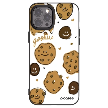 Picasee silikonski črni ovitek za Apple iPhone 12 Pro Max - Gookies