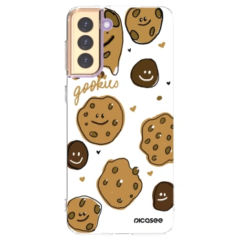 Picasee silikonski prozorni ovitek za Samsung Galaxy S21+ 5G G996F - Gookies