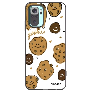 Picasee silikonski črni ovitek za Xiaomi Redmi Note 10 Pro - Gookies