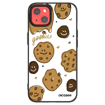 Picasee silikonski črni ovitek za Apple iPhone 13 - Gookies