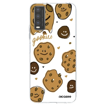 Picasee silikonski prozorni ovitek za Vivo Y20s - Gookies