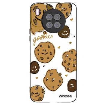 Picasee silikonski črni ovitek za Huawei Nova 8i - Gookies