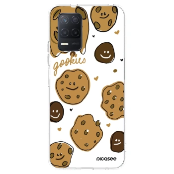 Picasee silikonski prozorni ovitek za Realme 8 5G - Gookies