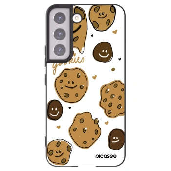 Picasee silikonski črni ovitek za Samsung Galaxy S22 5G - Gookies