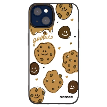 Picasee silikonski črni ovitek za Apple iPhone 14 - Gookies